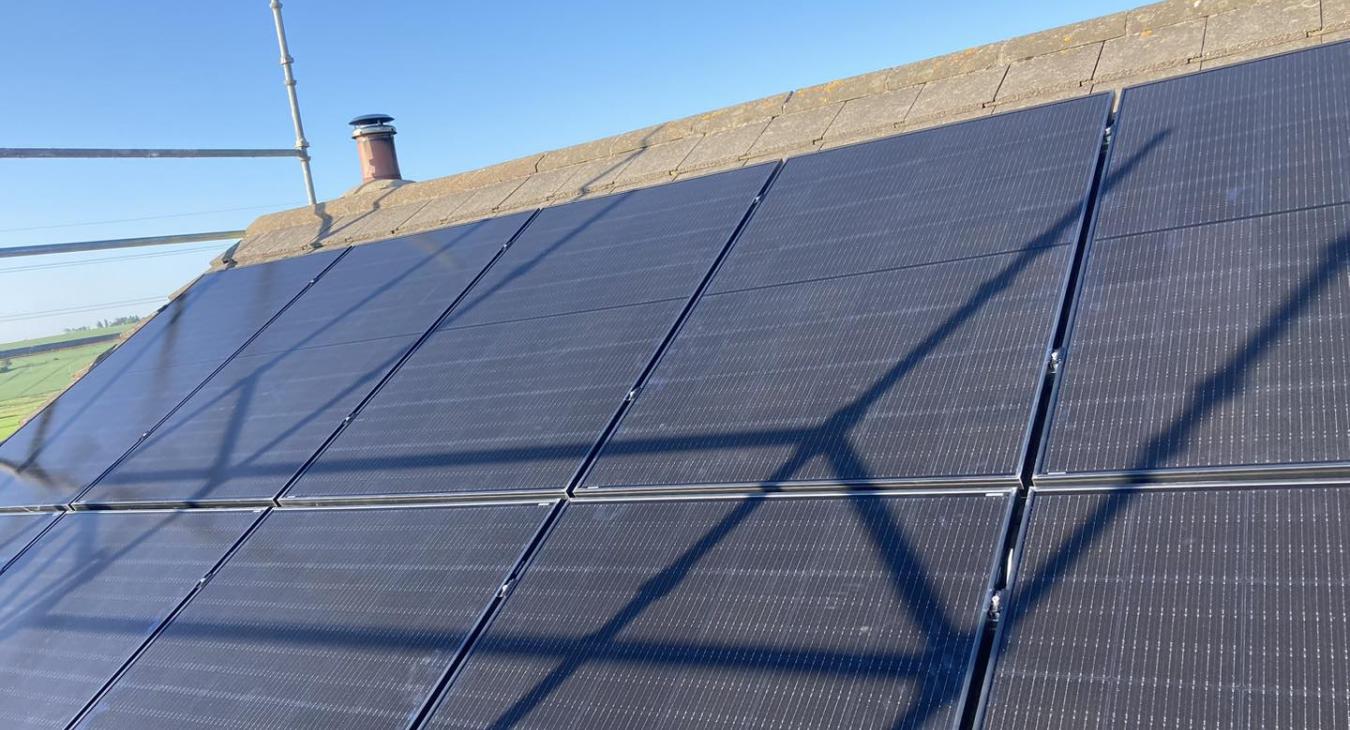 Hardie Electrical Solar PV Panel Installation in Aberdeenshire
