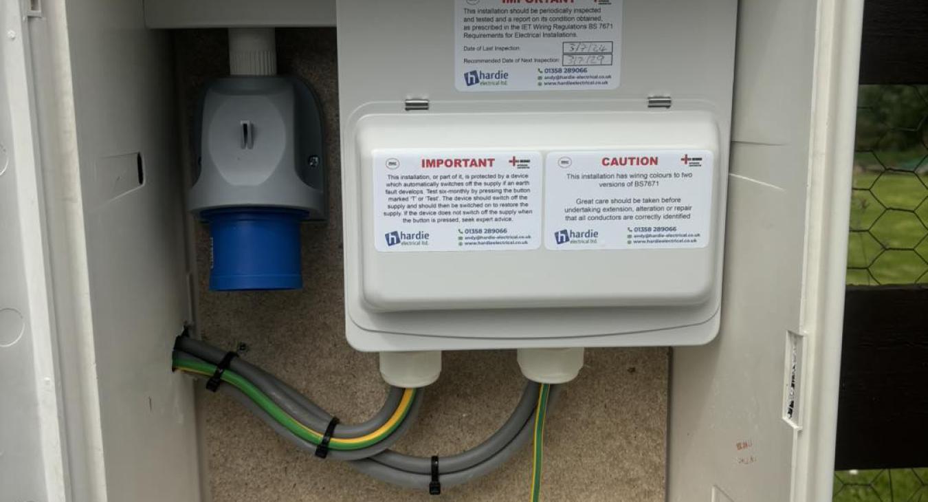 Changeover Switch Installation for Back-up Generator by Hardie Electrical, Aberdeen