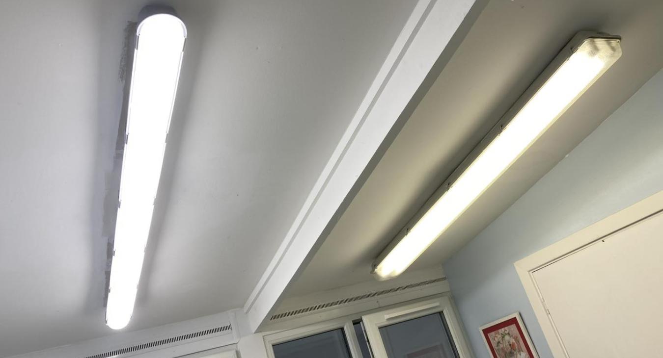 LED Lighting Upgrade - Hardie Electrical, Aberdeen